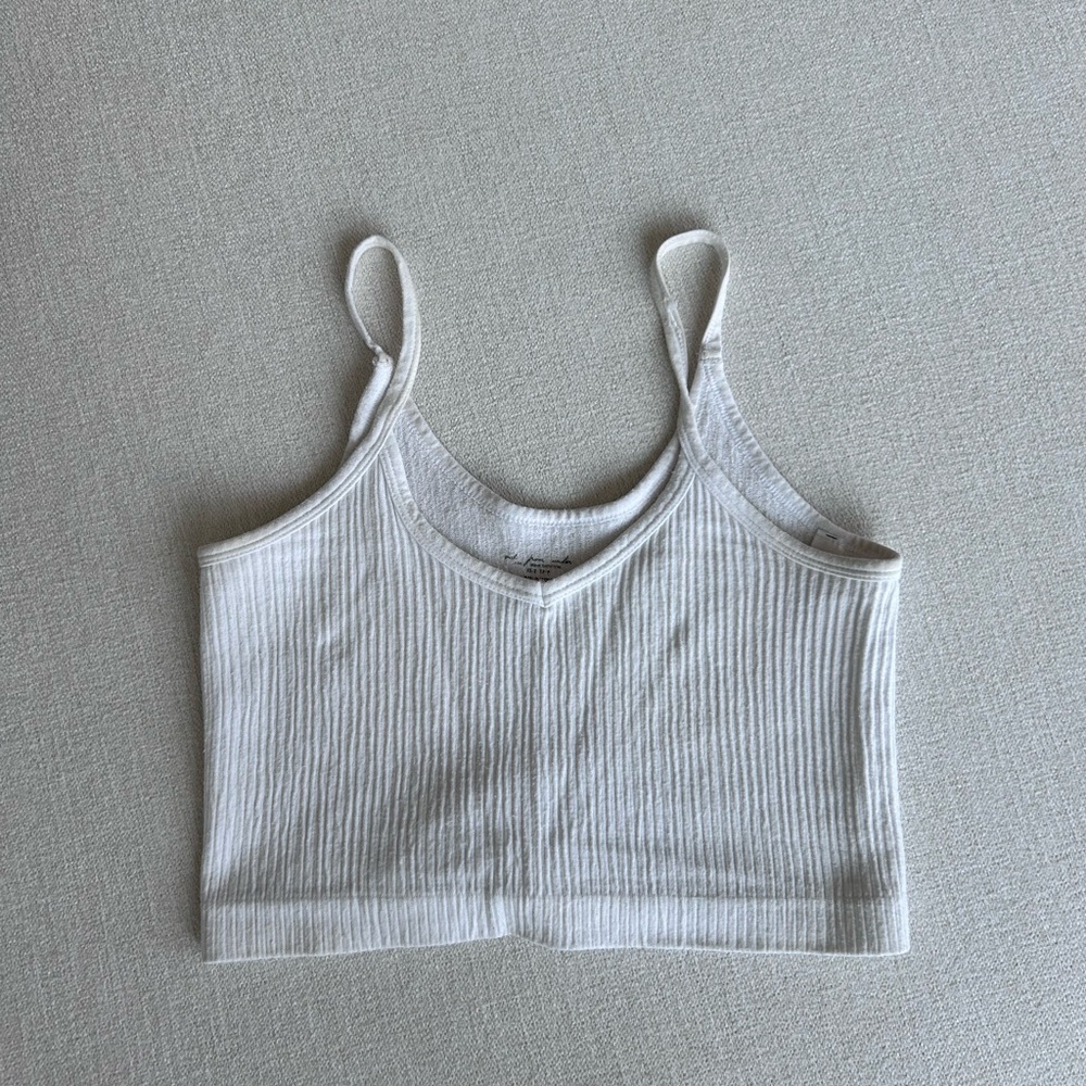Urban Outfitters White Out From Under Tank Top